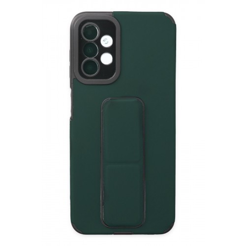 Newface Samsung Galaxy A04S Kılıf Mega Standlı Silikon - Yeşil Newface Samsung Galaxy A04S Kılıf Mega Standlı Silikon - Yeşil