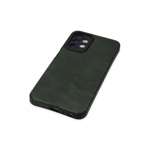 Newface Samsung Galaxy A04S Kılıf Loop Deri Silikon - Yeşil Newface Samsung Galaxy A04S Kılıf Loop Deri Silikon - Yeşil