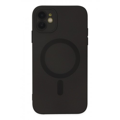 Newface iPhone 12 Kılıf Moshi Lens Magneticsafe Silikon - Siyah Newface iPhone 12 Kılıf Moshi Lens Magneticsafe Silikon - Siyah