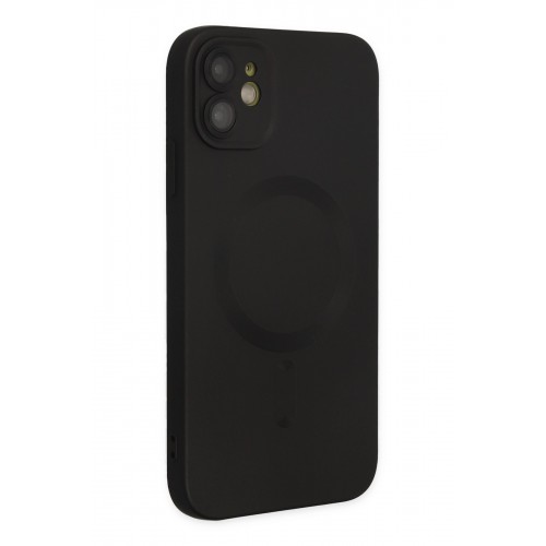 Newface iPhone 12 Kılıf Moshi Lens Magneticsafe Silikon - Siyah Newface iPhone 12 Kılıf Moshi Lens Magneticsafe Silikon - Siyah
