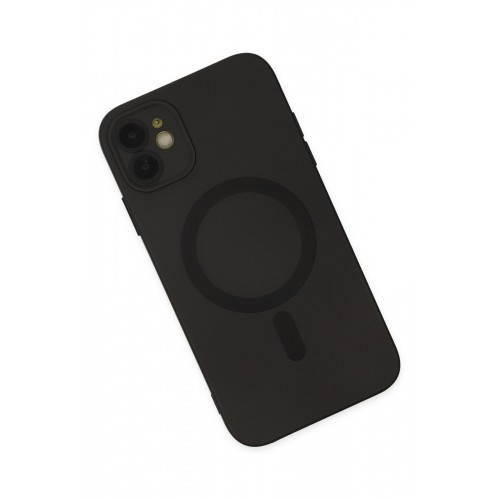 Newface iPhone 12 Kılıf Moshi Lens Magneticsafe Silikon - Siyah Newface iPhone 12 Kılıf Moshi Lens Magneticsafe Silikon - Siyah