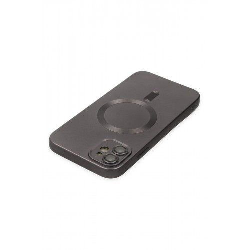 Newface iPhone 12 Kılıf Moshi Lens Magneticsafe Silikon - Füme Newface iPhone 12 Kılıf Moshi Lens Magneticsafe Silikon - Füme