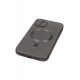 Newface iPhone 12 Kılıf Moshi Lens Magneticsafe Silikon - Füme Newface iPhone 12 Kılıf Moshi Lens Magneticsafe Silikon - Füme