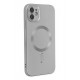 Newface iPhone 12 Kılıf Moshi Lens Magneticsafe Silikon - Gümüş Newface iPhone 12 Kılıf Moshi Lens Magneticsafe Silikon - Gümüş