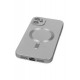 Newface iPhone 12 Kılıf Moshi Lens Magneticsafe Silikon - Gümüş Newface iPhone 12 Kılıf Moshi Lens Magneticsafe Silikon - Gümüş