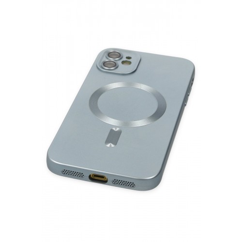 Newface iPhone 12 Kılıf Moshi Lens Magneticsafe Silikon - Sierra Blue Newface iPhone 12 Kılıf Moshi Lens Magneticsafe Silikon - Sierra Blue