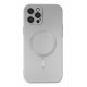 Newface iPhone 12 Pro Max Kılıf Moshi Lens Magneticsafe Silikon - Gümüş Newface iPhone 12 Pro Max Kılıf Moshi Lens Magneticsafe Silikon - Gümüş