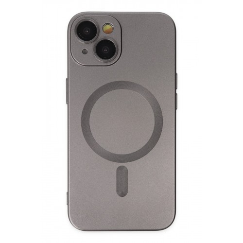 Newface iPhone 13 Kılıf Moshi Lens Magneticsafe Silikon - Füme Newface iPhone 13 Kılıf Moshi Lens Magneticsafe Silikon - Füme