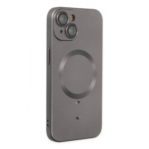 Newface iPhone 13 Kılıf Moshi Lens Magneticsafe Silikon - Füme Newface iPhone 13 Kılıf Moshi Lens Magneticsafe Silikon - Füme