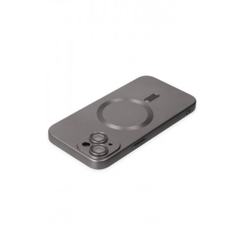 Newface iPhone 13 Kılıf Moshi Lens Magneticsafe Silikon - Füme Newface iPhone 13 Kılıf Moshi Lens Magneticsafe Silikon - Füme
