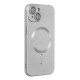 Newface iPhone 13 Kılıf Moshi Lens Magneticsafe Silikon - Gümüş Newface iPhone 13 Kılıf Moshi Lens Magneticsafe Silikon - Gümüş
