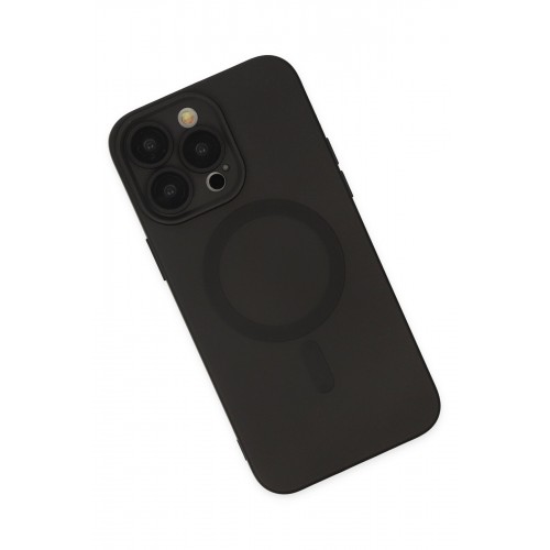 Newface iPhone 13 Pro Kılıf Moshi Lens Magneticsafe Silikon - Siyah Newface iPhone 13 Pro Kılıf Moshi Lens Magneticsafe Silikon - Siyah