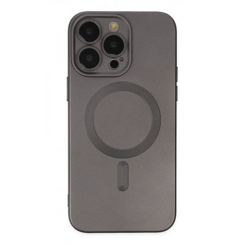 Newface iPhone 13 Pro Kılıf Moshi Lens Magneticsafe Silikon - Füme Newface iPhone 13 Pro Kılıf Moshi Lens Magneticsafe Silikon - Füme