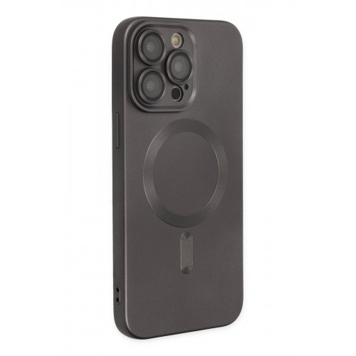 Newface iPhone 13 Pro Kılıf Moshi Lens Magneticsafe Silikon - Füme Newface iPhone 13 Pro Kılıf Moshi Lens Magneticsafe Silikon - Füme
