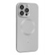 Newface iPhone 13 Pro Kılıf Moshi Lens Magneticsafe Silikon - Gümüş Newface iPhone 13 Pro Kılıf Moshi Lens Magneticsafe Silikon - Gümüş