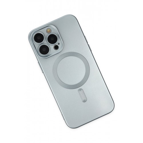 Newface iPhone 13 Pro Kılıf Moshi Lens Magneticsafe Silikon - Sierra Blue Newface iPhone 13 Pro Kılıf Moshi Lens Magneticsafe Silikon - Sierra Blue