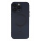 Newface iPhone 13 Pro Max Kılıf Moshi Lens Magneticsafe Silikon - Lacivert Newface iPhone 13 Pro Max Kılıf Moshi Lens Magneticsafe Silikon - Lacivert