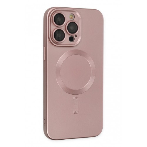 Newface iPhone 13 Pro Max Kılıf Moshi Lens Magneticsafe Silikon - Rose Gold Newface iPhone 13 Pro Max Kılıf Moshi Lens Magneticsafe Silikon - Rose Gold