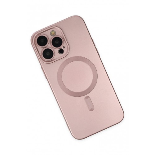 Newface iPhone 13 Pro Max Kılıf Moshi Lens Magneticsafe Silikon - Rose Gold Newface iPhone 13 Pro Max Kılıf Moshi Lens Magneticsafe Silikon - Rose Gold