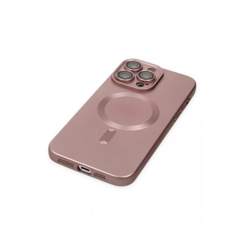 Newface iPhone 13 Pro Max Kılıf Moshi Lens Magneticsafe Silikon - Rose Gold Newface iPhone 13 Pro Max Kılıf Moshi Lens Magneticsafe Silikon - Rose Gold