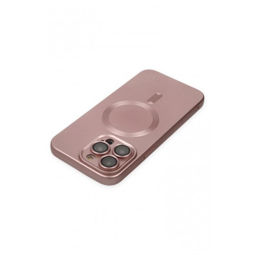 Newface iPhone 13 Pro Max Kılıf Moshi Lens Magneticsafe Silikon - Rose Gold Newface iPhone 13 Pro Max Kılıf Moshi Lens Magneticsafe Silikon - Rose Gold