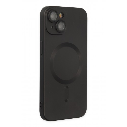 Newface iPhone 14 Kılıf Moshi Lens Magneticsafe Silikon - Siyah Newface iPhone 14 Kılıf Moshi Lens Magneticsafe Silikon - Siyah