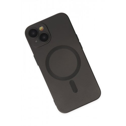 Newface iPhone 14 Kılıf Moshi Lens Magneticsafe Silikon - Siyah Newface iPhone 14 Kılıf Moshi Lens Magneticsafe Silikon - Siyah