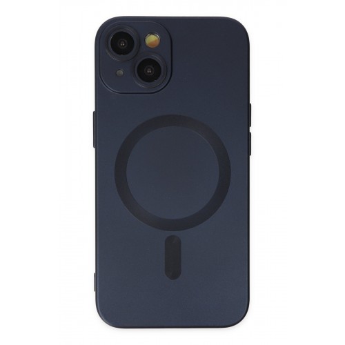 Newface iPhone 14 Plus Kılıf Moshi Lens Magneticsafe Silikon - Lacivert Newface iPhone 14 Plus Kılıf Moshi Lens Magneticsafe Silikon - Lacivert