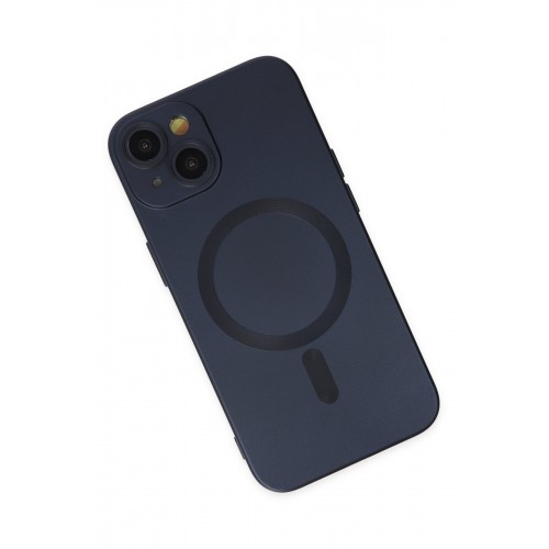 Newface iPhone 14 Plus Kılıf Moshi Lens Magneticsafe Silikon - Lacivert Newface iPhone 14 Plus Kılıf Moshi Lens Magneticsafe Silikon - Lacivert