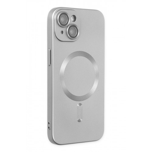 Newface iPhone 14 Plus Kılıf Moshi Lens Magneticsafe Silikon - Gümüş Newface iPhone 14 Plus Kılıf Moshi Lens Magneticsafe Silikon - Gümüş