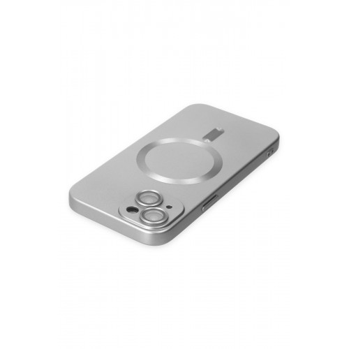 Newface iPhone 14 Plus Kılıf Moshi Lens Magneticsafe Silikon - Gümüş Newface iPhone 14 Plus Kılıf Moshi Lens Magneticsafe Silikon - Gümüş