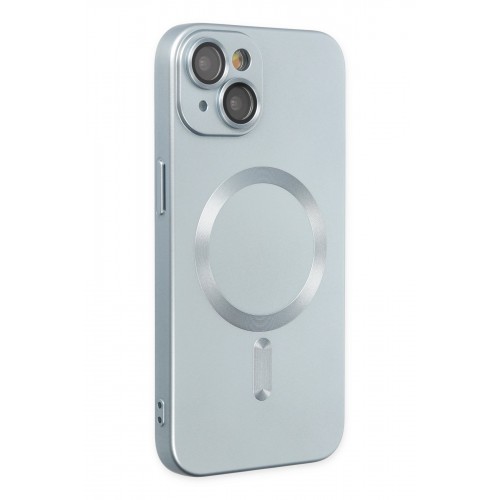 Newface iPhone 14 Plus Kılıf Moshi Lens Magneticsafe Silikon - Sierra Blue Newface iPhone 14 Plus Kılıf Moshi Lens Magneticsafe Silikon - Sierra Blue