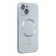 Newface iPhone 14 Plus Kılıf Moshi Lens Magneticsafe Silikon - Sierra Blue Newface iPhone 14 Plus Kılıf Moshi Lens Magneticsafe Silikon - Sierra Blue