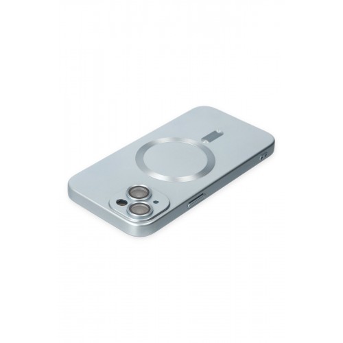 Newface iPhone 14 Plus Kılıf Moshi Lens Magneticsafe Silikon - Sierra Blue Newface iPhone 14 Plus Kılıf Moshi Lens Magneticsafe Silikon - Sierra Blue