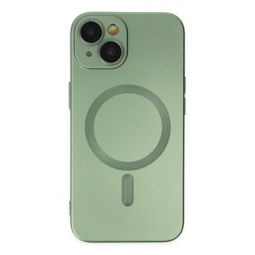 Newface iPhone 14 Plus Kılıf Moshi Lens Magneticsafe Silikon - Yeşil Newface iPhone 14 Plus Kılıf Moshi Lens Magneticsafe Silikon - Yeşil