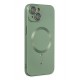 Newface iPhone 14 Plus Kılıf Moshi Lens Magneticsafe Silikon - Yeşil Newface iPhone 14 Plus Kılıf Moshi Lens Magneticsafe Silikon - Yeşil