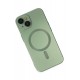 Newface iPhone 14 Plus Kılıf Moshi Lens Magneticsafe Silikon - Yeşil Newface iPhone 14 Plus Kılıf Moshi Lens Magneticsafe Silikon - Yeşil