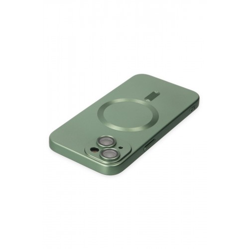 Newface iPhone 14 Plus Kılıf Moshi Lens Magneticsafe Silikon - Yeşil Newface iPhone 14 Plus Kılıf Moshi Lens Magneticsafe Silikon - Yeşil
