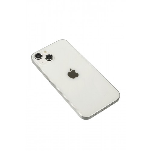 Newface iPhone 14 Plus Diamond Kamera Lens - Siyah Newface iPhone 14 Plus Diamond Kamera Lens - Siyah