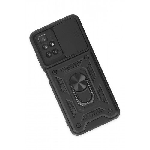 Newface Xiaomi Redmi 10 Kılıf Pars Lens Yüzüklü Silikon - Siyah Newface Xiaomi Redmi 10 Kılıf Pars Lens Yüzüklü Silikon - Siyah