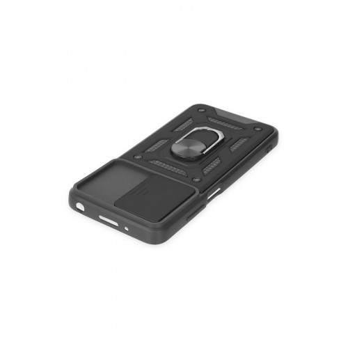 Newface Xiaomi Redmi 10 Kılıf Pars Lens Yüzüklü Silikon - Siyah Newface Xiaomi Redmi 10 Kılıf Pars Lens Yüzüklü Silikon - Siyah