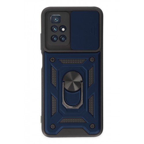 Newface Xiaomi Redmi 10 Kılıf Pars Lens Yüzüklü Silikon - Lacivert Newface Xiaomi Redmi 10 Kılıf Pars Lens Yüzüklü Silikon - Lacivert