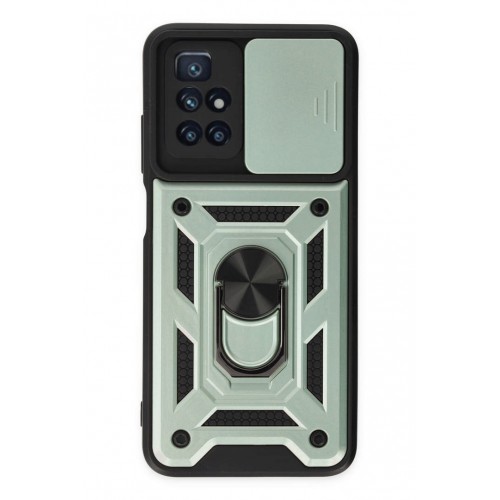 Newface Xiaomi Redmi 10 Kılıf Pars Lens Yüzüklü Silikon - Yeşil Newface Xiaomi Redmi 10 Kılıf Pars Lens Yüzüklü Silikon - Yeşil