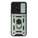 Newface Xiaomi Redmi 10C Kılıf Pars Lens Yüzüklü Silikon - Yeşil Newface Xiaomi Redmi 10C Kılıf Pars Lens Yüzüklü Silikon - Yeşil
