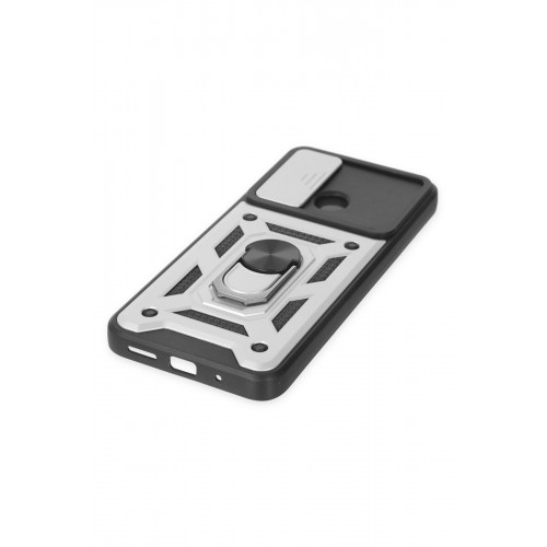 Newface Xiaomi Redmi 10C Kılıf Pars Lens Yüzüklü Silikon - Gümüş Newface Xiaomi Redmi 10C Kılıf Pars Lens Yüzüklü Silikon - Gümüş