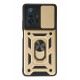 Newface Xiaomi Mi 11T Pro Kılıf Pars Lens Yüzüklü Silikon - Gold Newface Xiaomi Mi 11T Pro Kılıf Pars Lens Yüzüklü Silikon - Gold