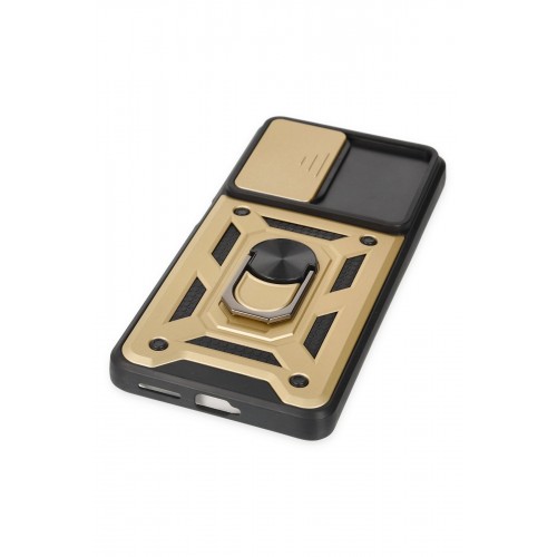 Newface Xiaomi Mi 11T Pro Kılıf Pars Lens Yüzüklü Silikon - Gold Newface Xiaomi Mi 11T Pro Kılıf Pars Lens Yüzüklü Silikon - Gold
