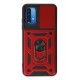 Newface Xiaomi Redmi 9T Kılıf Pars Lens Yüzüklü Silikon - Kırmızı Newface Xiaomi Redmi 9T Kılıf Pars Lens Yüzüklü Silikon - Kırmızı