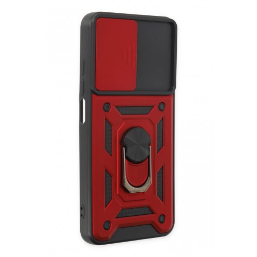 Newface Xiaomi Redmi 9T Kılıf Pars Lens Yüzüklü Silikon - Kırmızı Newface Xiaomi Redmi 9T Kılıf Pars Lens Yüzüklü Silikon - Kırmızı