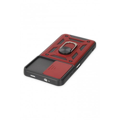 Newface Xiaomi Redmi 9T Kılıf Pars Lens Yüzüklü Silikon - Kırmızı Newface Xiaomi Redmi 9T Kılıf Pars Lens Yüzüklü Silikon - Kırmızı